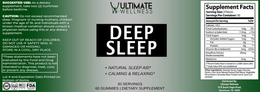 Deep Sleep Gummies